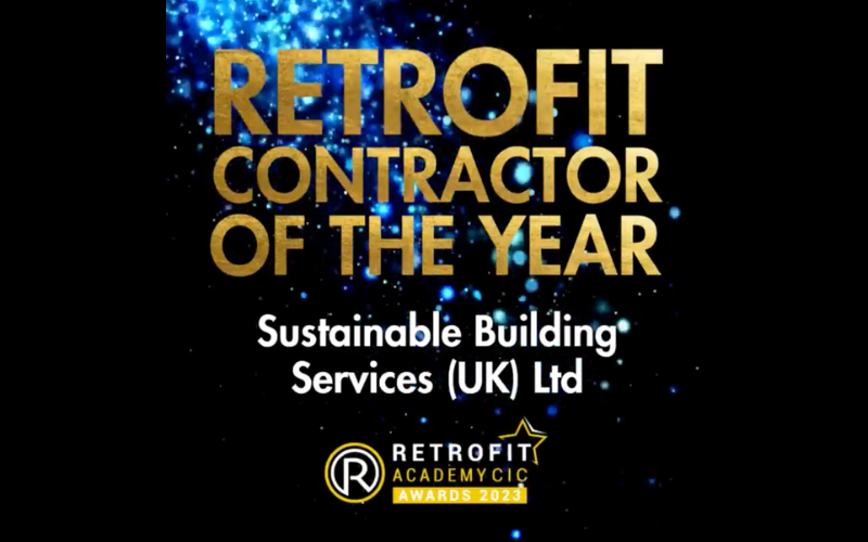 SBS named Retrofit Contractor of the Year following a week of award wins