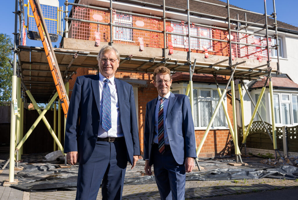 West Midlands mayor Andy Street & Cllr Ian Courts